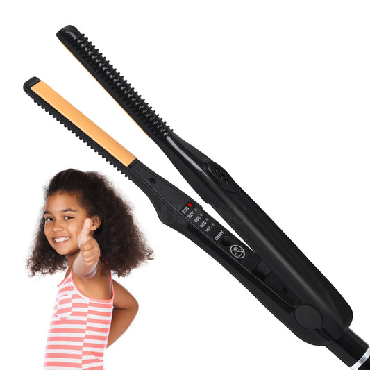 2 In 1 Hair Straightener Iron
