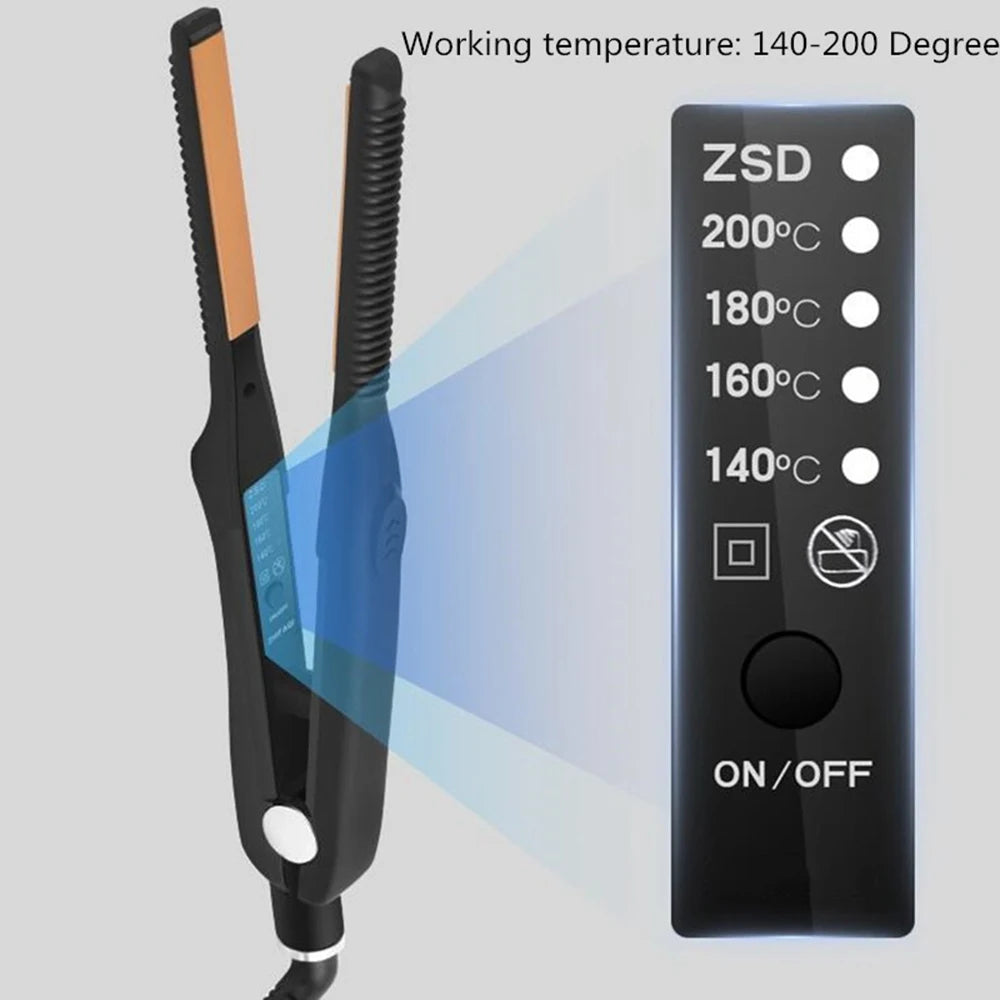 2 In 1 Hair Straightener Iron