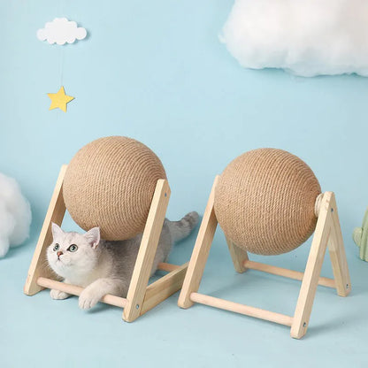 Cat Scratching Ball Kitten Toy