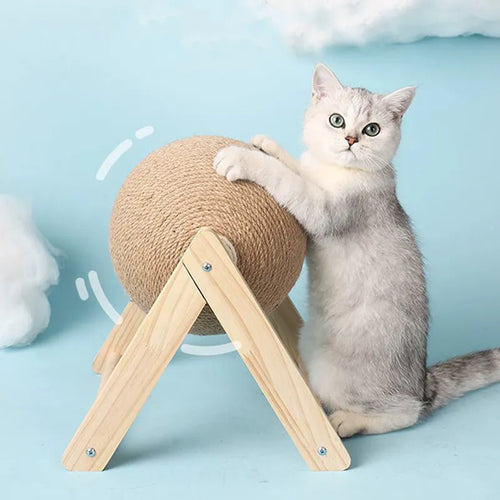 Cat Scratching Ball Kitten Toy