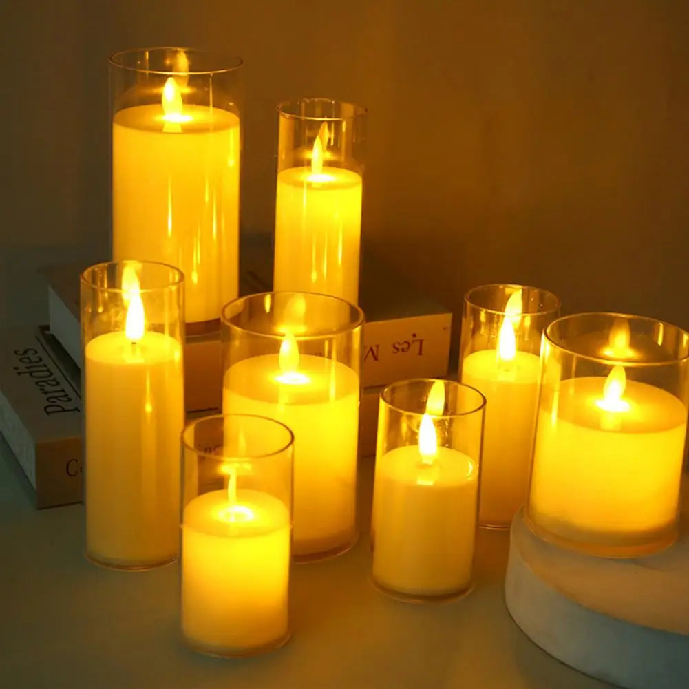 Simulation Electronic Light Glow Candle
