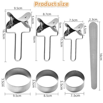 Stainless Steel Bakery Dumpling Mold