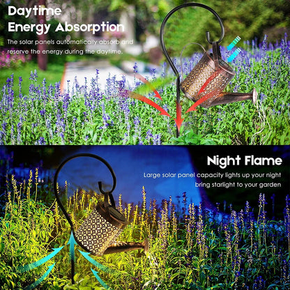 Garden Solar Watering Can Light