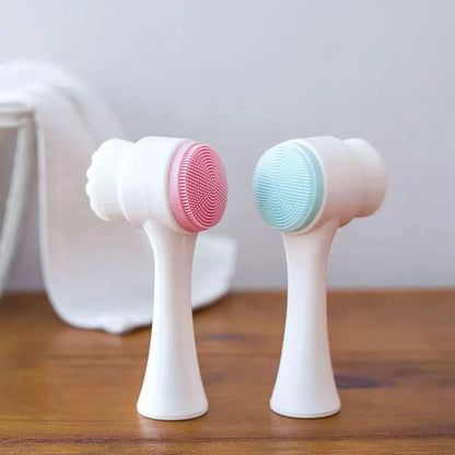 Double-sided Facial Cleansing Brush