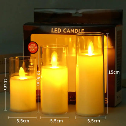 Simulation Electronic Light Glow Candle