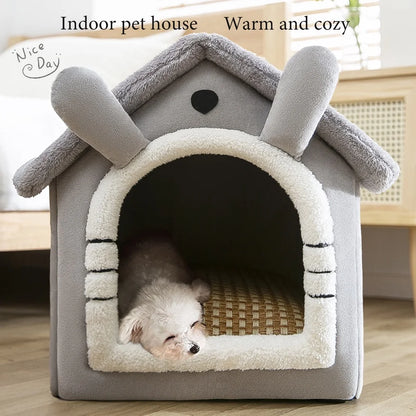Cat Dog Deep Sleep House Bed