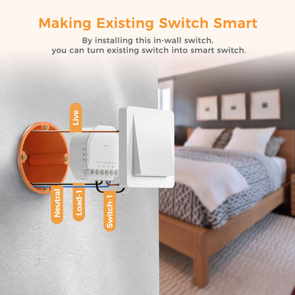 1 Gang 1 Way DIY Smart Switch
