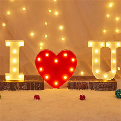 Valentines Day Baby Shower Decoration  Light