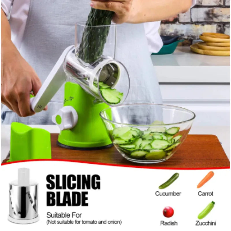 3 in 1 Kitchen Manual Vegetable Slicer