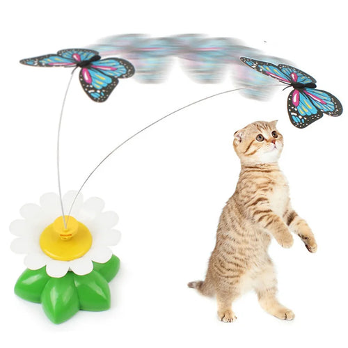 Cat Automatic Rotating Butterfly Flying Toys