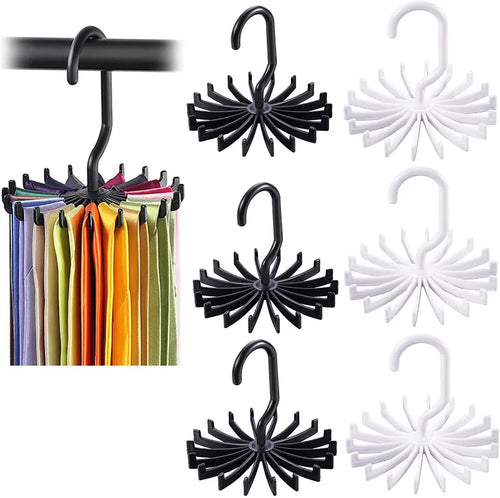 360 Degree Rotating Tie Rack