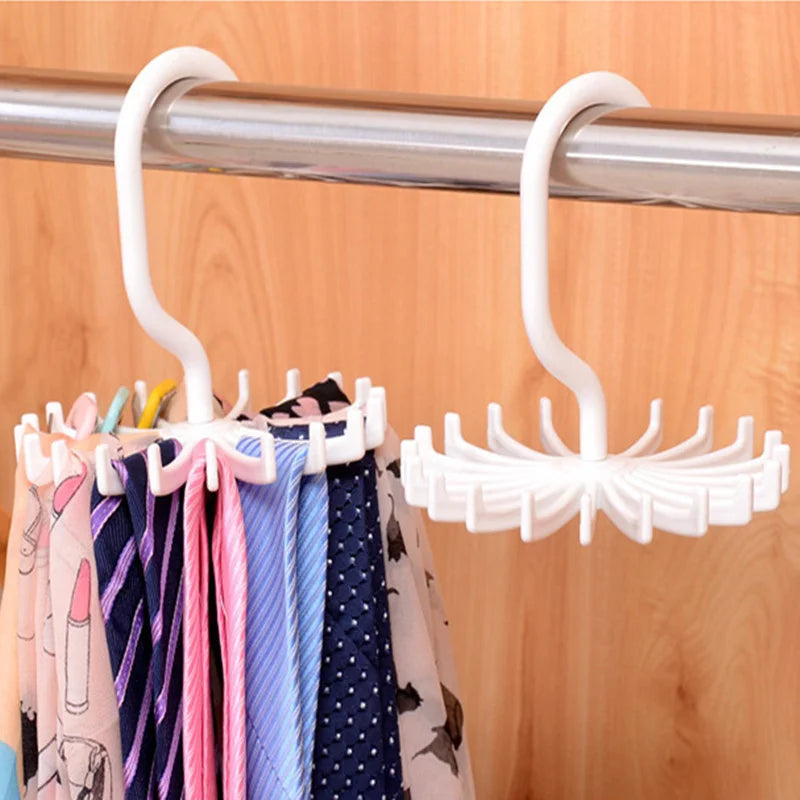 360 Degree Rotating Tie Rack