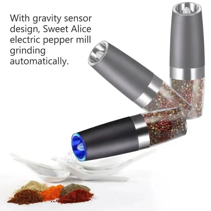 Electric Pepper Mill Herb Grinder