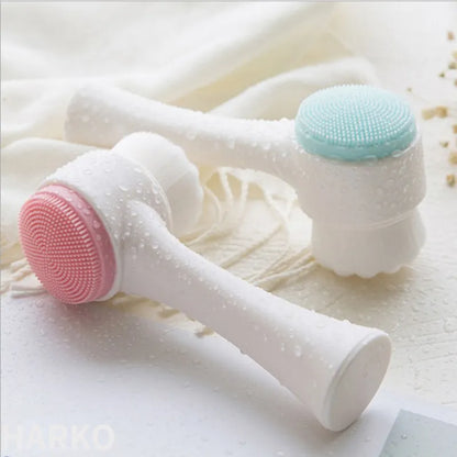 Double-sided Facial Cleansing Brush