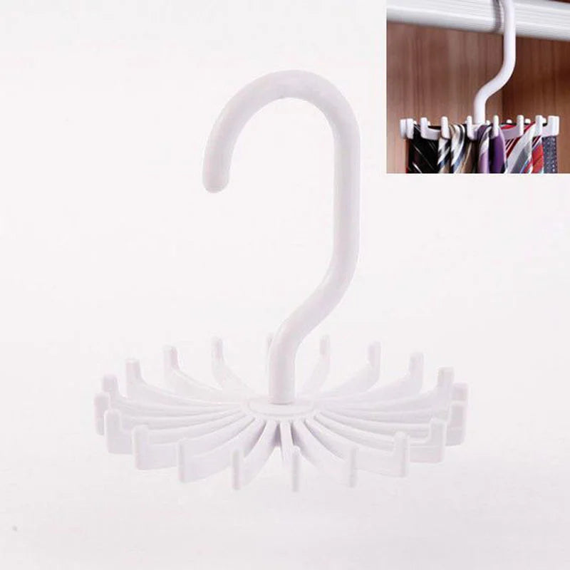 360 Degree Rotating Tie Rack