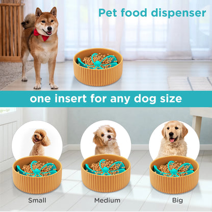 Pet Anti Choke Spiral Slow Feeder