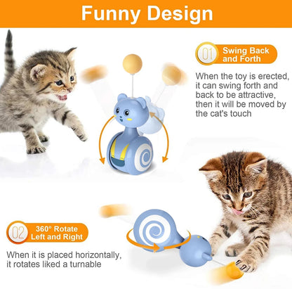 Cat Automatic Tumbler Swing Toys