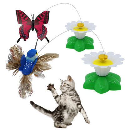 Cat Automatic Rotating Butterfly Flying Toys