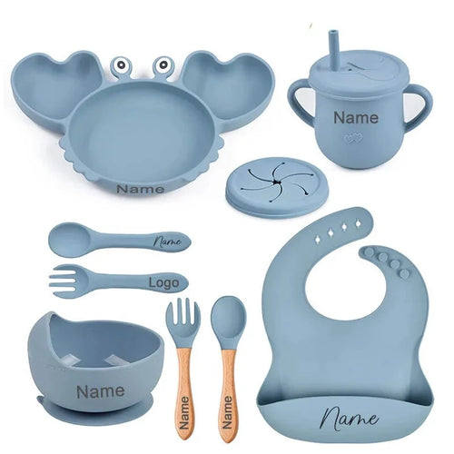 Baby Soft Silicone Sucker Bowl Sets