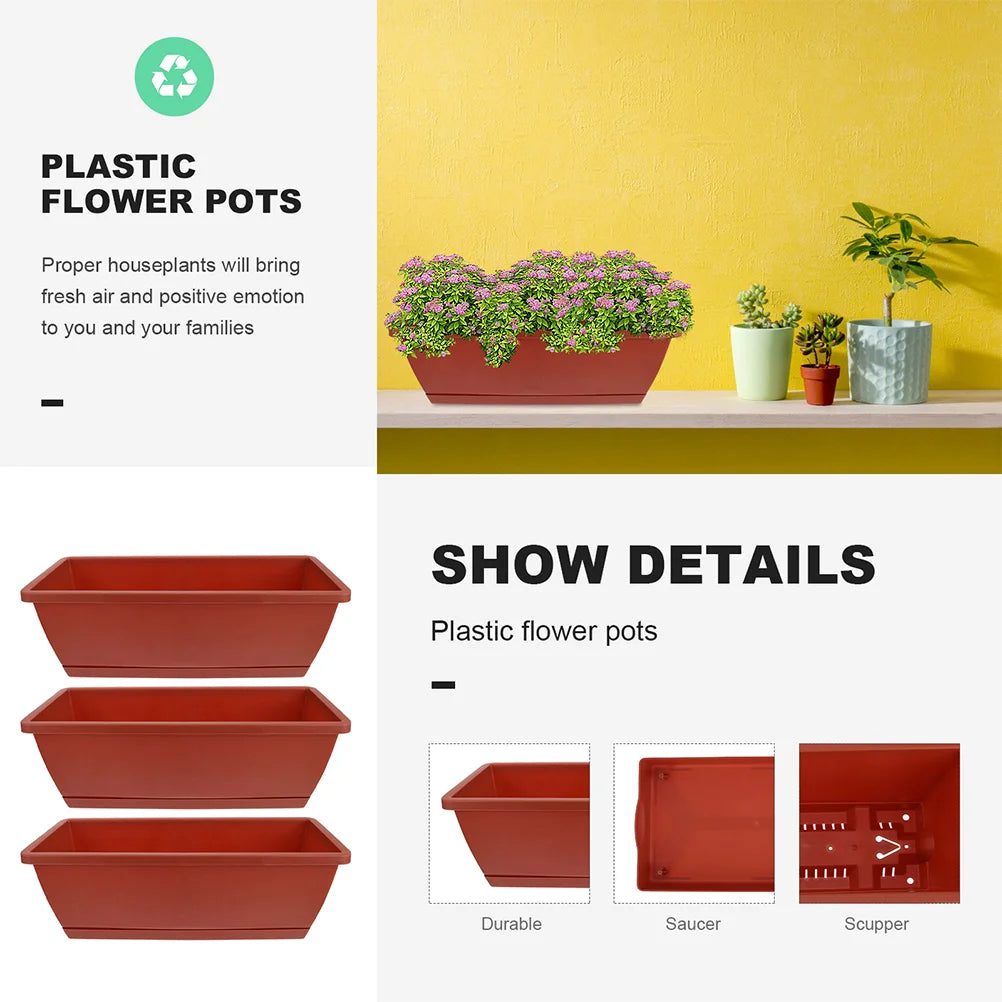6Pcs Flower Vegetable Planter