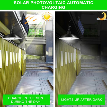 Outdoor Solar Pendant Light