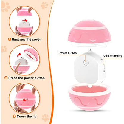 LED Self Rotating Ball Cat Toy