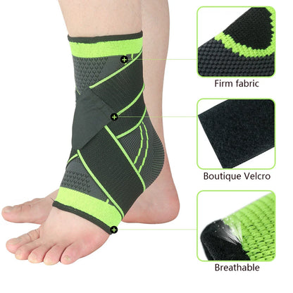 Elastic 1 PC Sports Ankle Brace