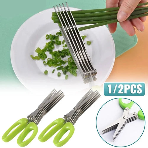 Muti-Layers Vegetable Scissors