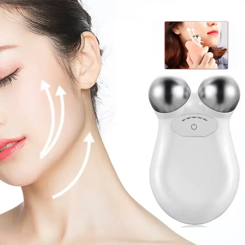 Anti Wrinkles Microcurrent Facial Massager Roller