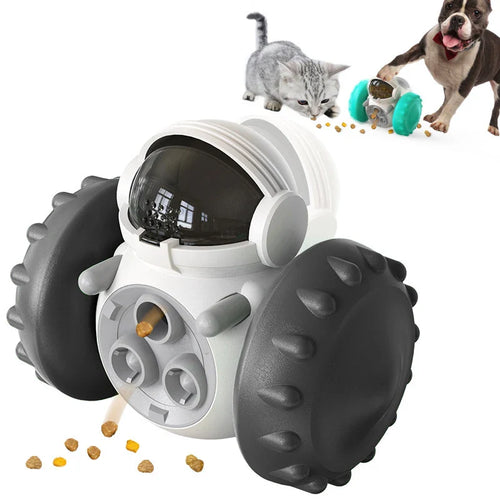 Dog Food Tumbler Balance Car Funny Toy