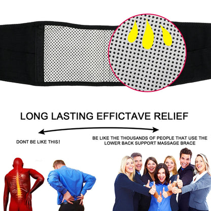 Self-Heating Magnetic Therapy Belt