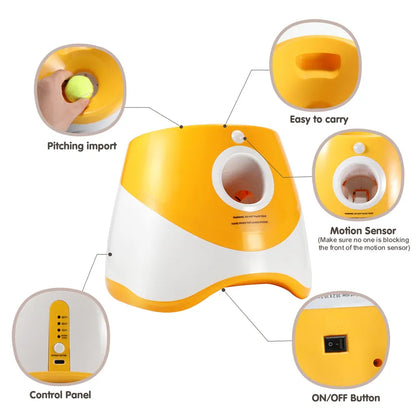 Dog Tennis Launcher Throwing Machine