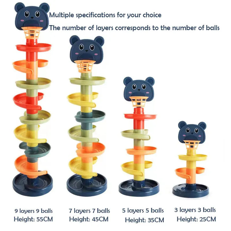 Baby Rolling Ball Pile Tower