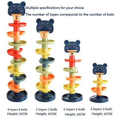 Baby Rolling Ball Pile Tower