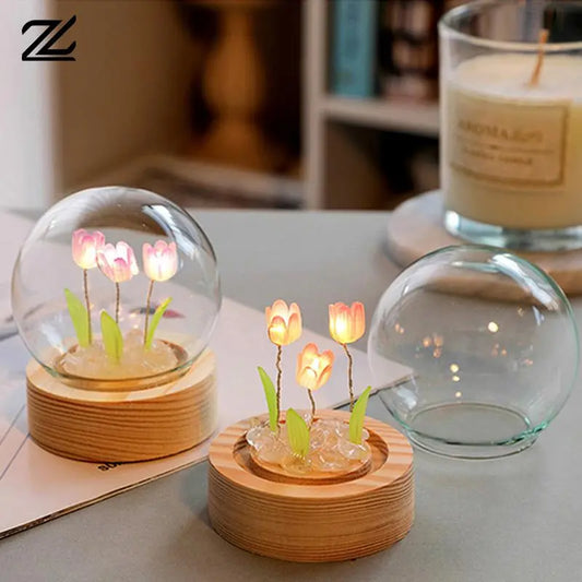 Tulip Night Room Decor Lights Gift