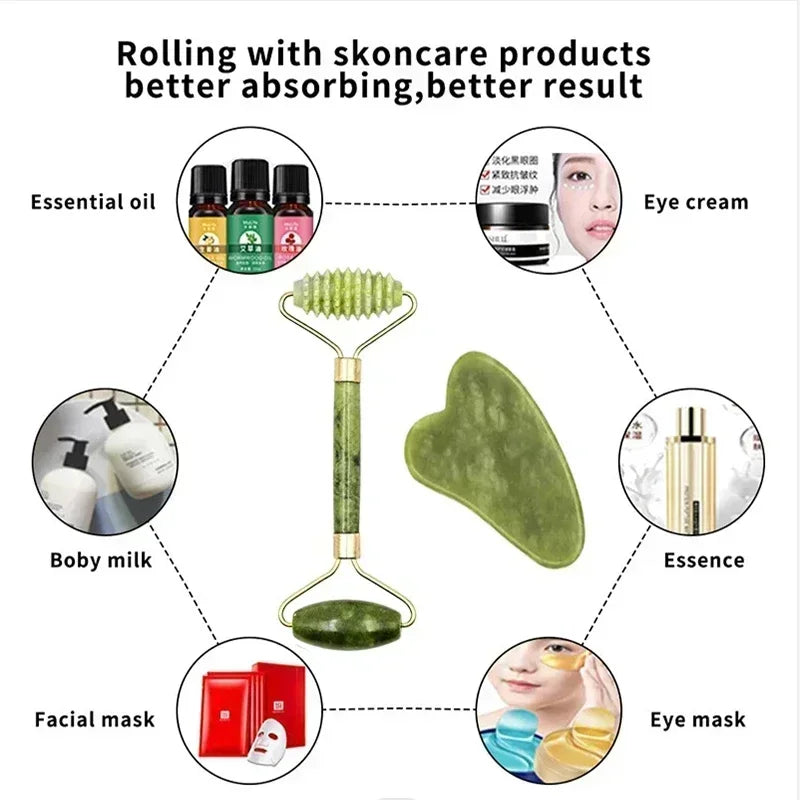Jade Face Massager Roller