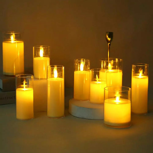 Simulation Electronic Light Glow Candle