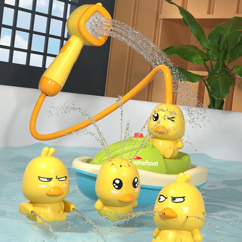 Duck Bathtub Boat Automatic Toy