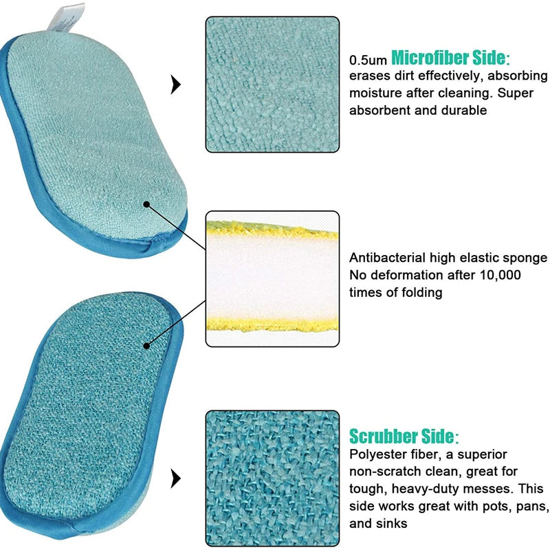 Non-Scratch Dishwashing Sponge