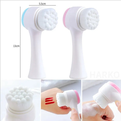 Double-sided Facial Cleansing Brush