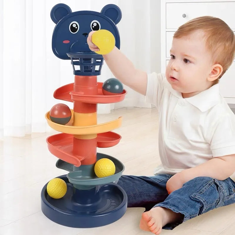 Baby Rolling Ball Pile Tower