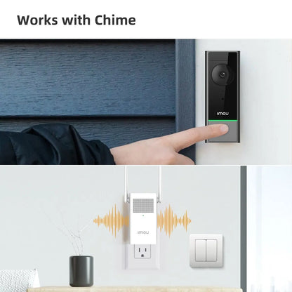 Wireless Smart Chime Alarm Doorbell