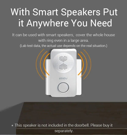 Wireless Smart Chime Alarm Doorbell
