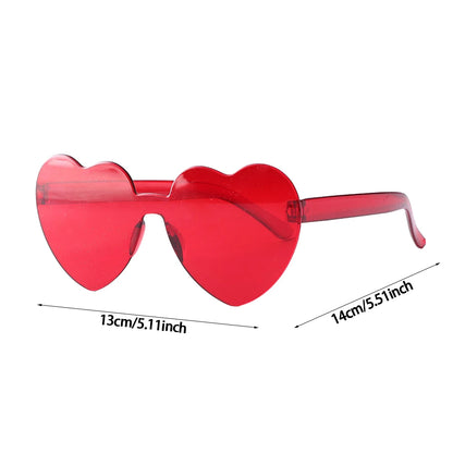 New Love Heart Shaped Glasses