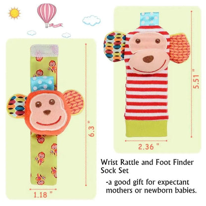 Baby Socks Wrist Rattle Socks Toys