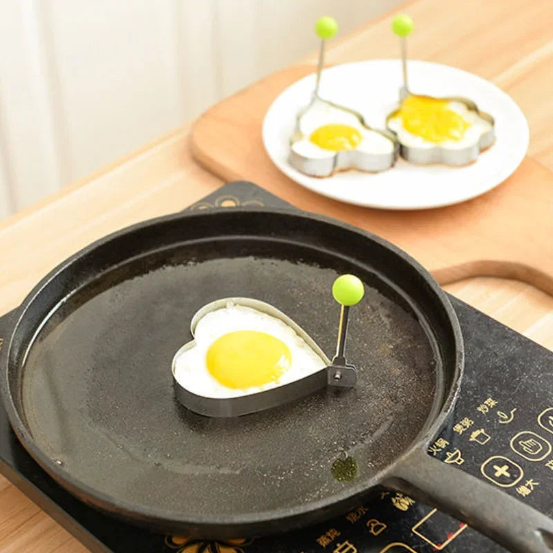 5 Styles Fried Egg Mold Pancake Shaper