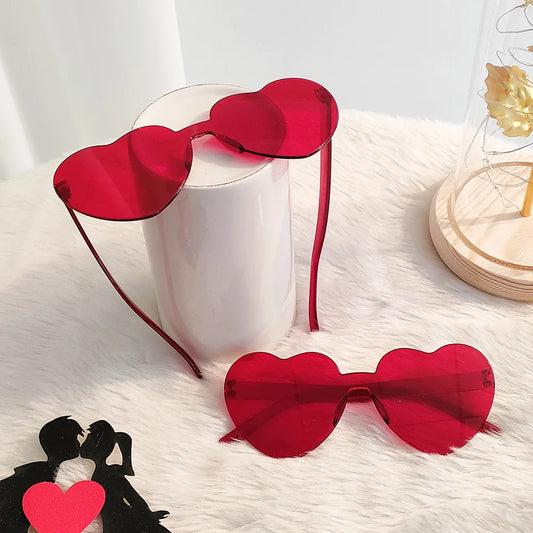 New Love Heart Shaped Glasses