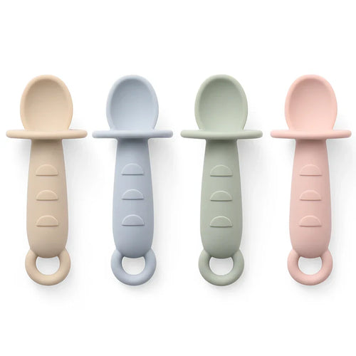 Baby Silicone Self Feeding Spoon