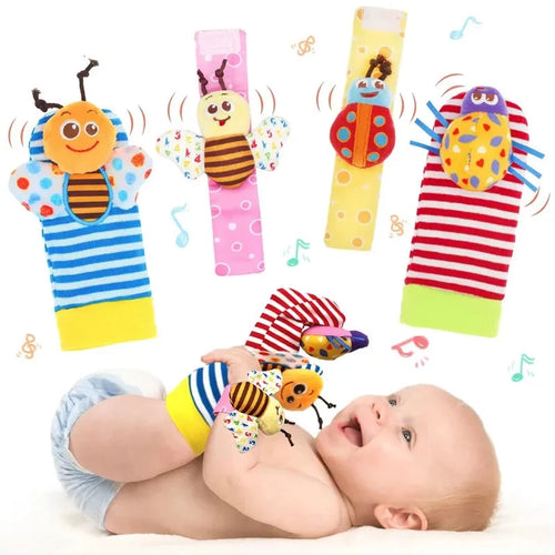 Baby Socks Wrist Rattle Socks Toys
