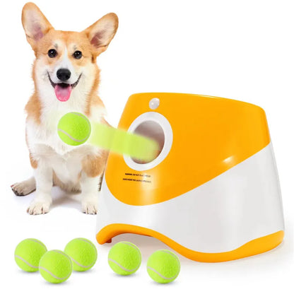 Dog Tennis Launcher Throwing Machine